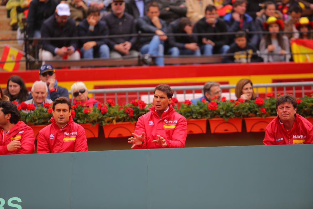 Partido de dobles España-Alemania