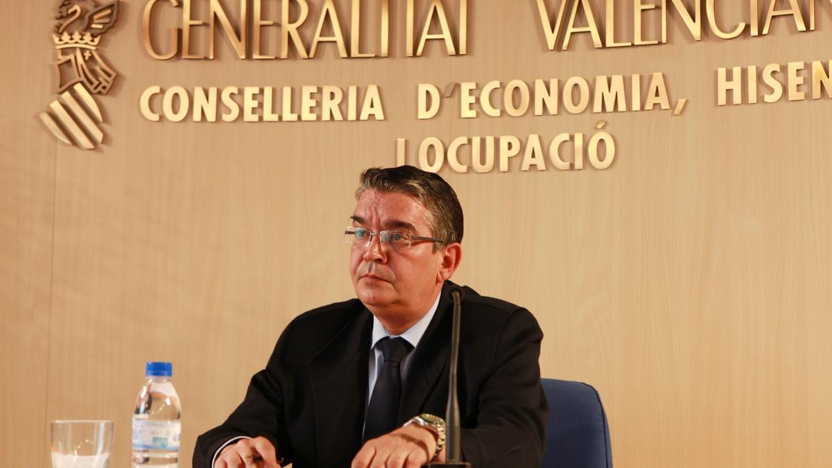 José Manuel Vela, en una imagen de su etapa como conseller de Hacienda.