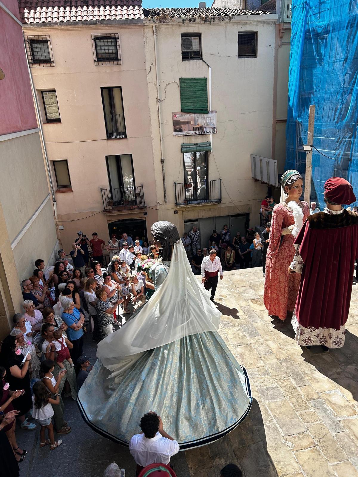 Ballada de gegants de diumenge al matí, l'any passat