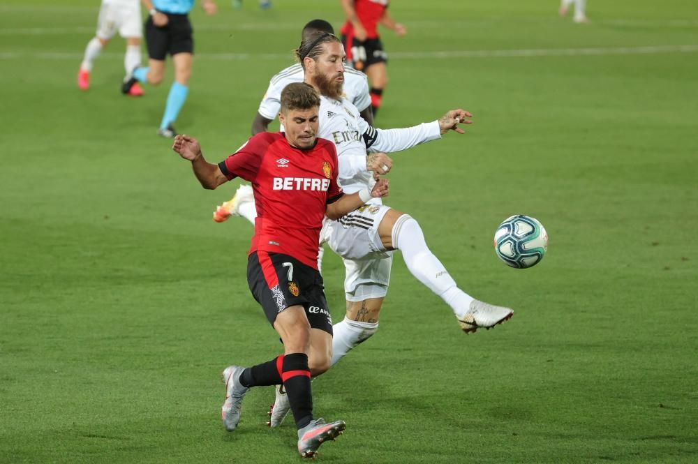 El Mallorca da la cara ante el Real Madrid en el debut de Luka Romero