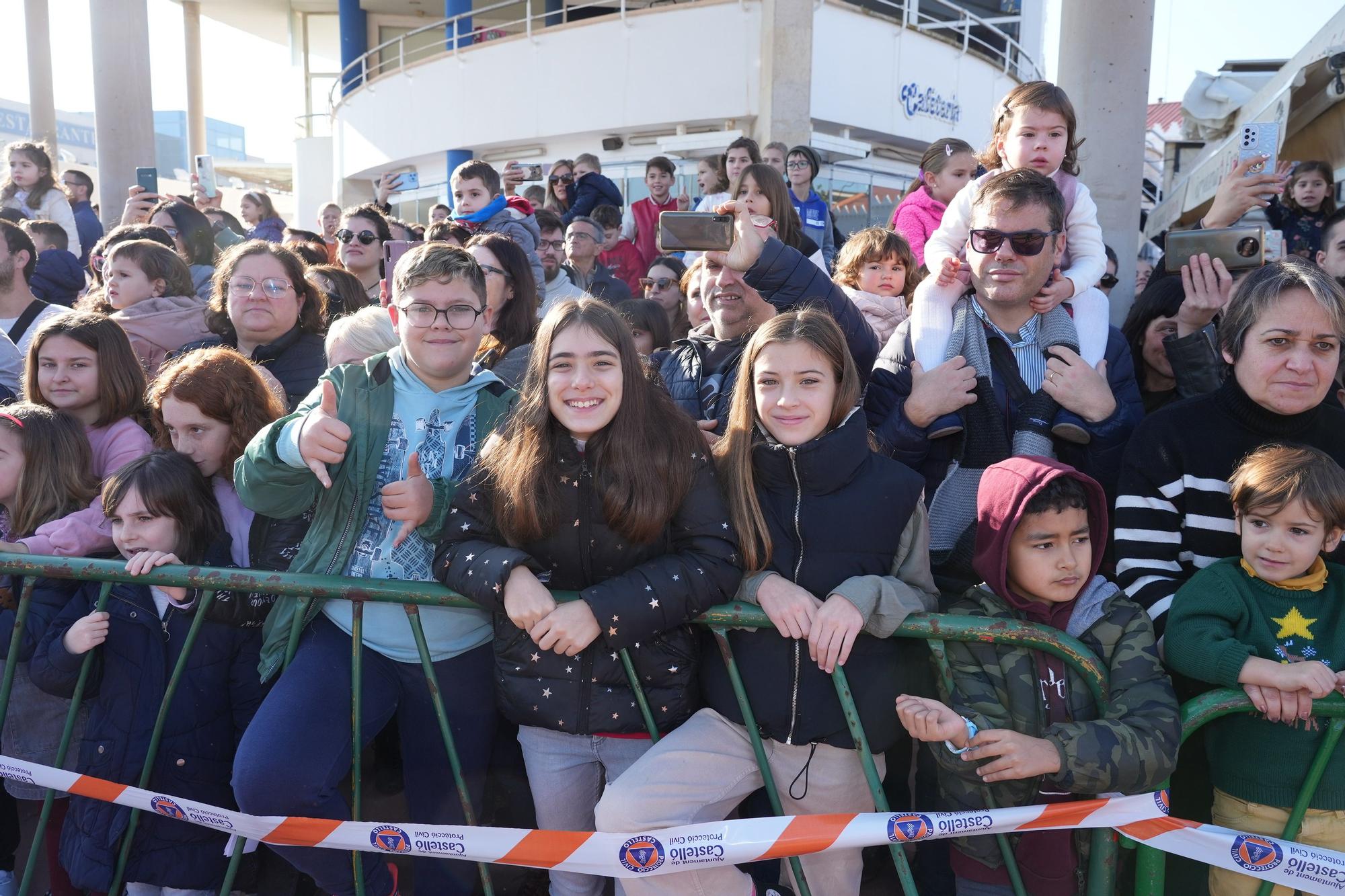 Las mejores imágenes de la llegada de los Reyes Magos a Castellón