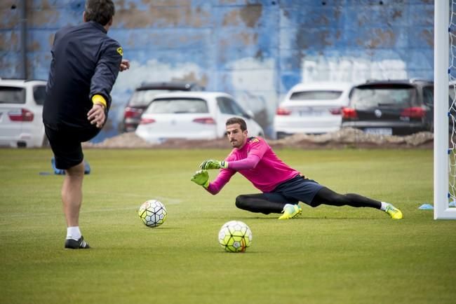 Entrenamiento de la UD Las Palmas