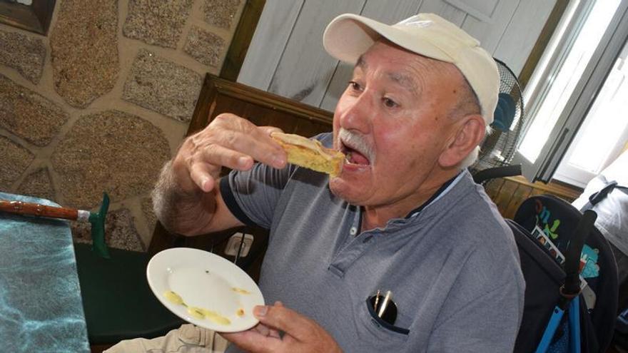 En Valga se disfruta con cada pincho de anguila