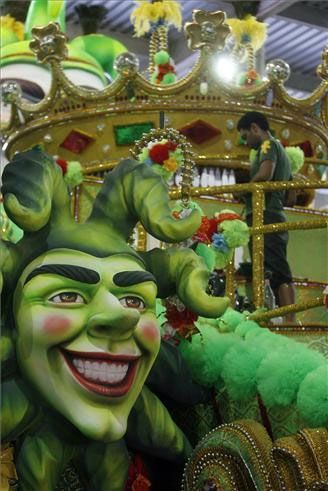 Preparativos del Carnaval de Río