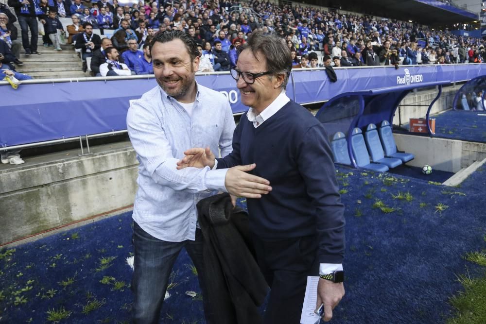 El partido entre el Real Oviedo y el Real Valladolid, en imágenes