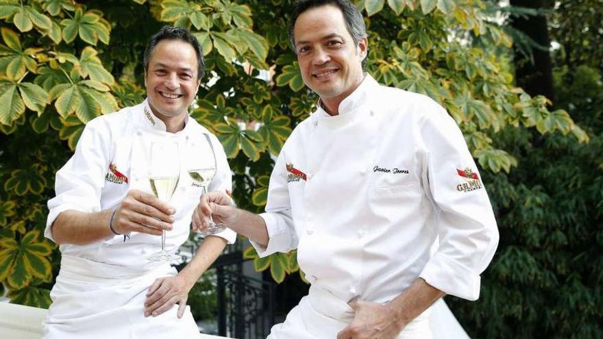 Los cocineros Javier y Sergio Torres.