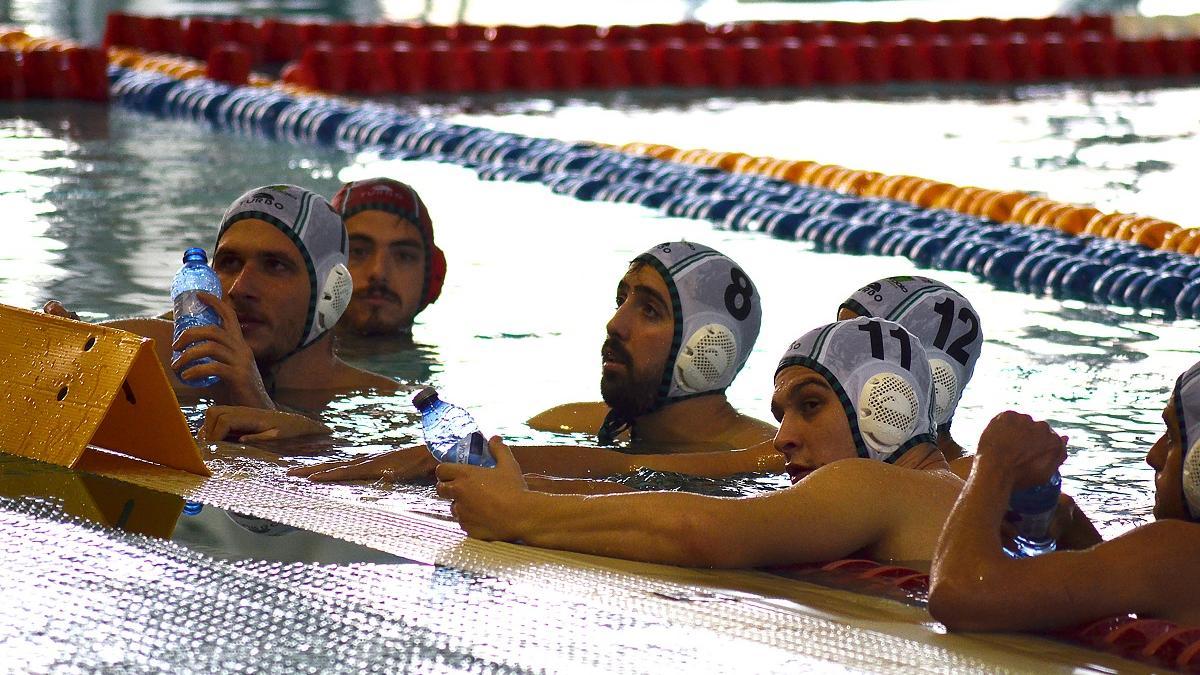 Imagen de un encuentro del Waterpolo Málaga.