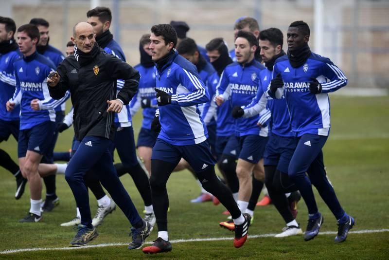 Primer entrenamiento tras parón navideño