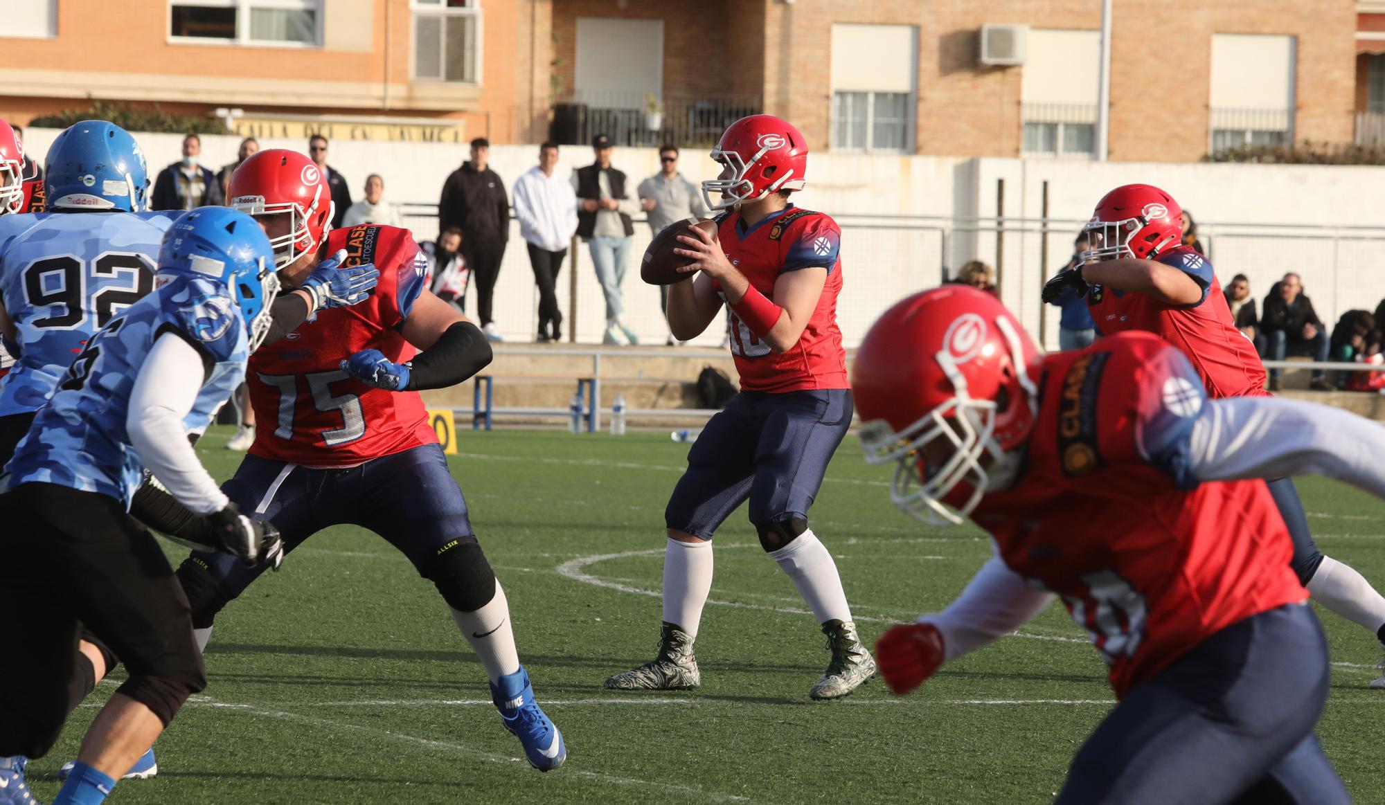 Valencia Giants contra Alicante Sharks de LNFA Serie B