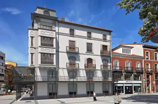 Así será nueva fachada del Café Colón: primeros pasos para la reforma de un edificio señero de Avilés