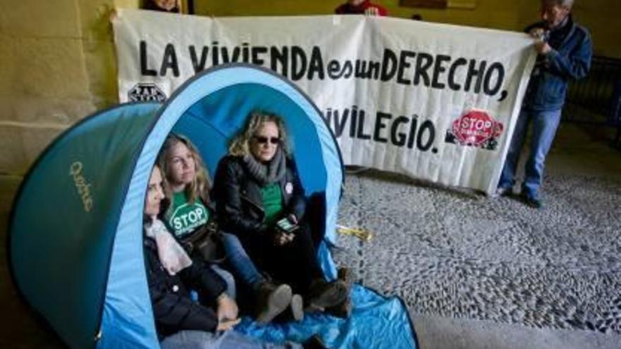 Stop Desahucios urge medidas para vivienda en Alicante