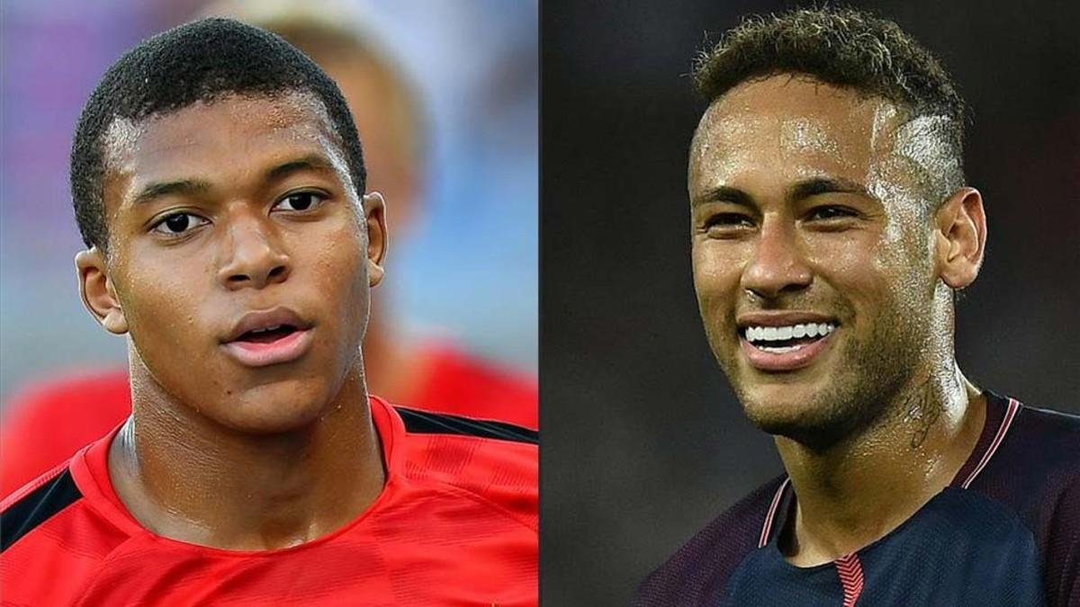 Mbappé y Neymar, dos refuerzos de lujo para la delantera del PSG