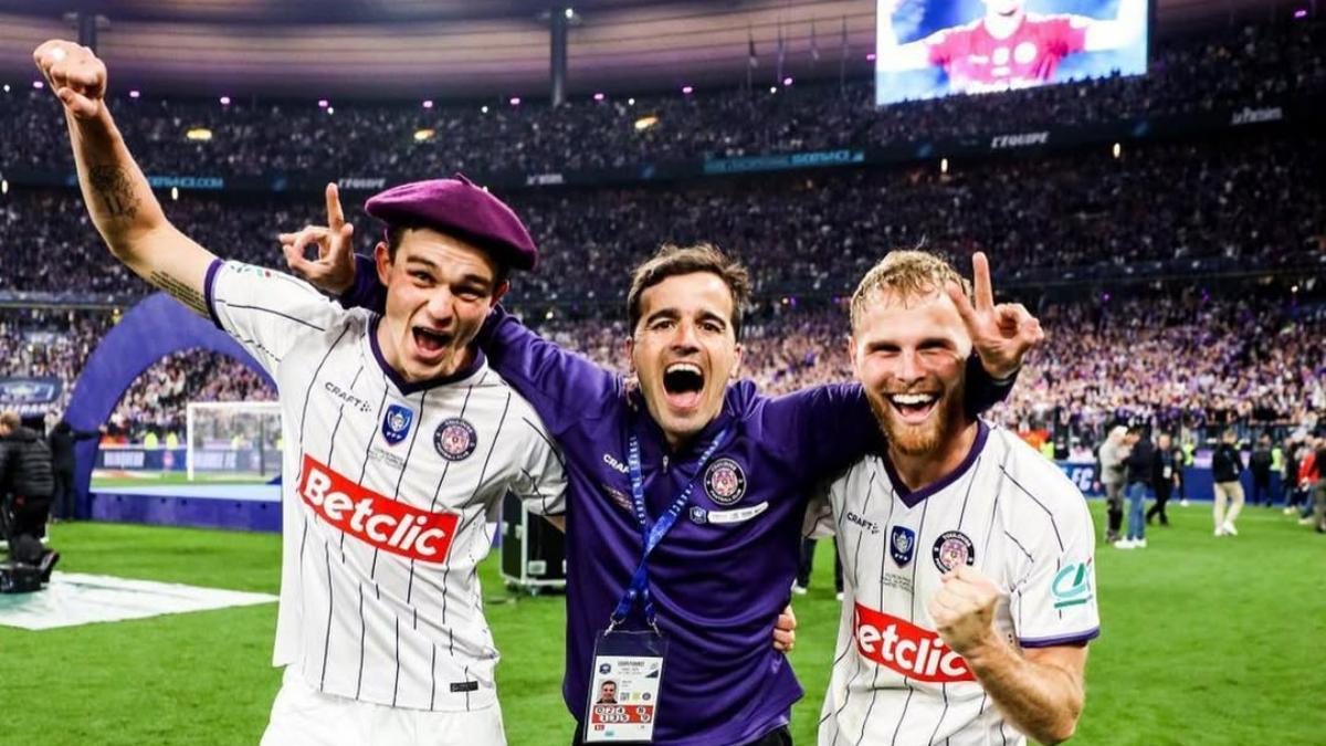 El Toulouse ganó en abril de 2023 la Coupe de France, el primer título de su historia
