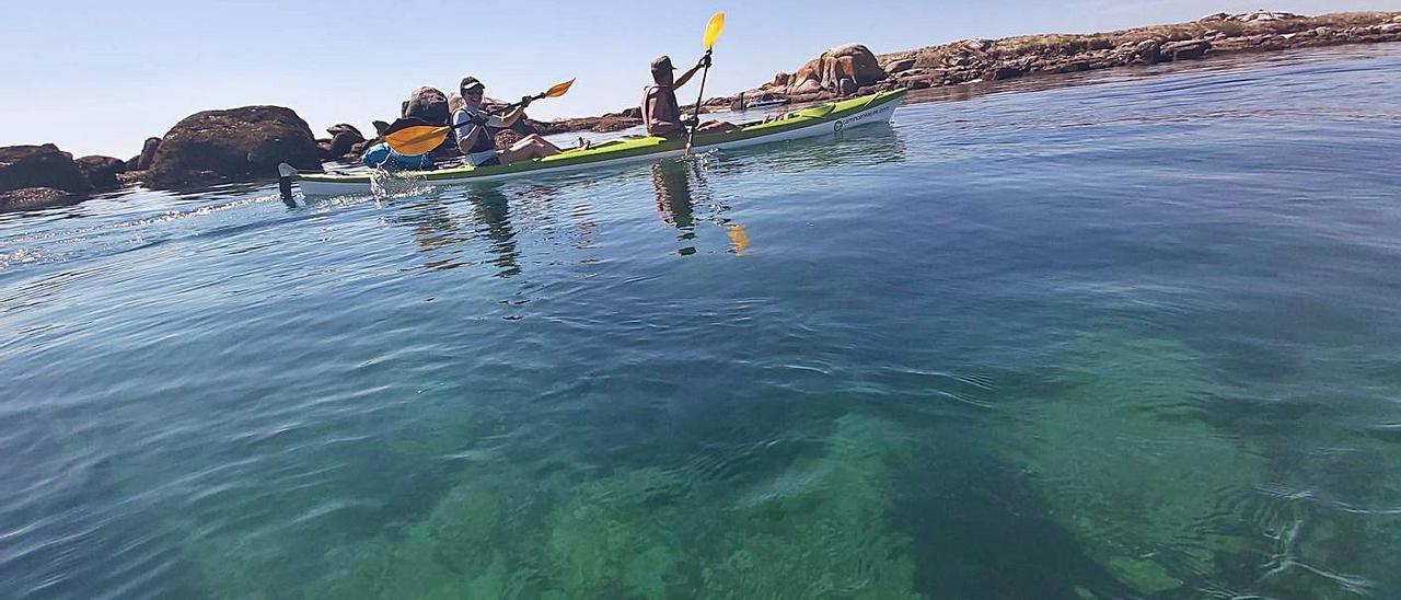 Una de las imágenes promocionales de la ruta.   | //  CAMINO EN KAYAK