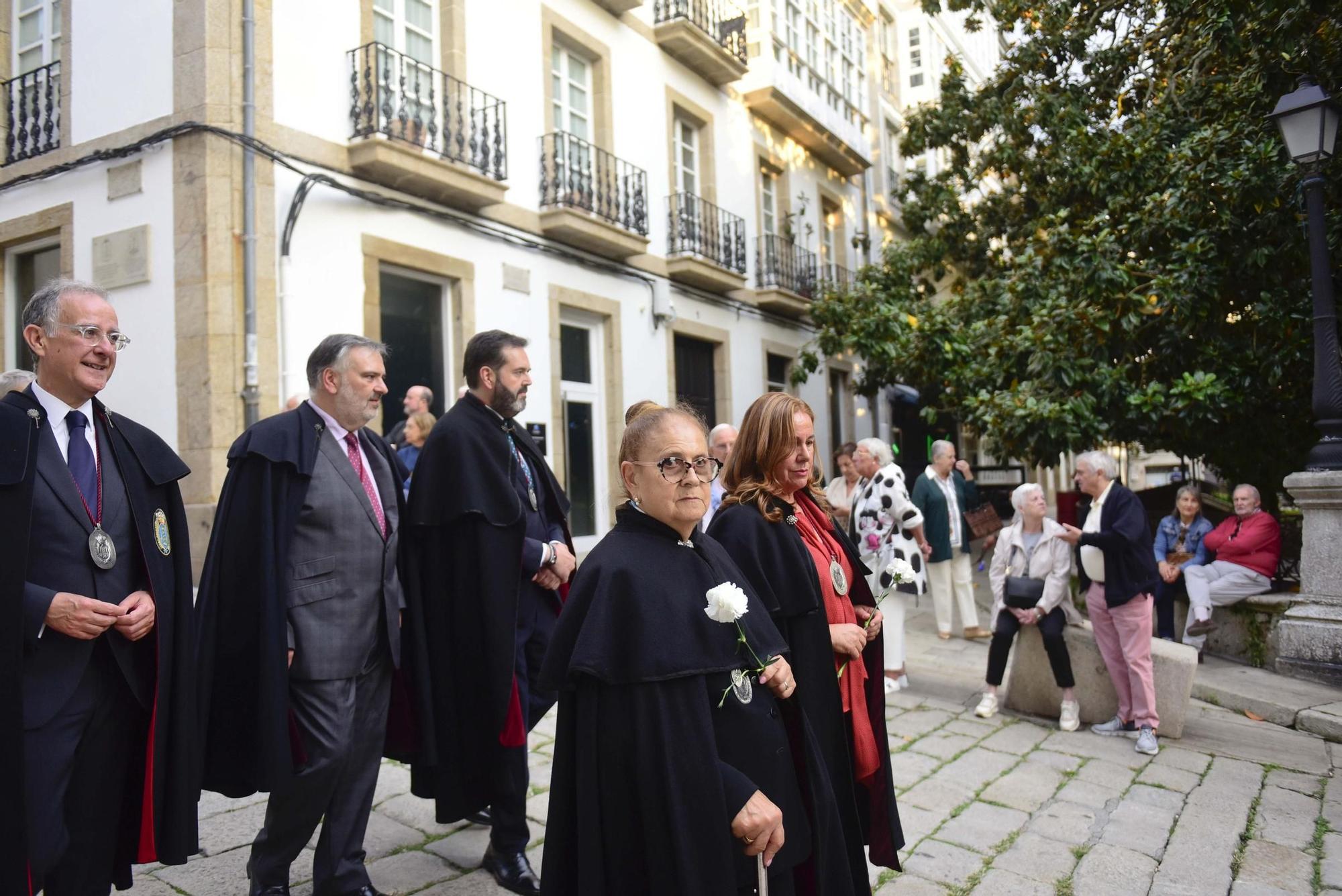 Casteleiro Procesión en honor a la Virgen del Rosario, patrona de A Coruña