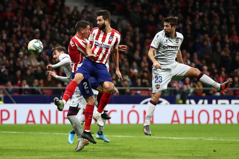 El Atlético de Madrid - Levante UD, en imágenes