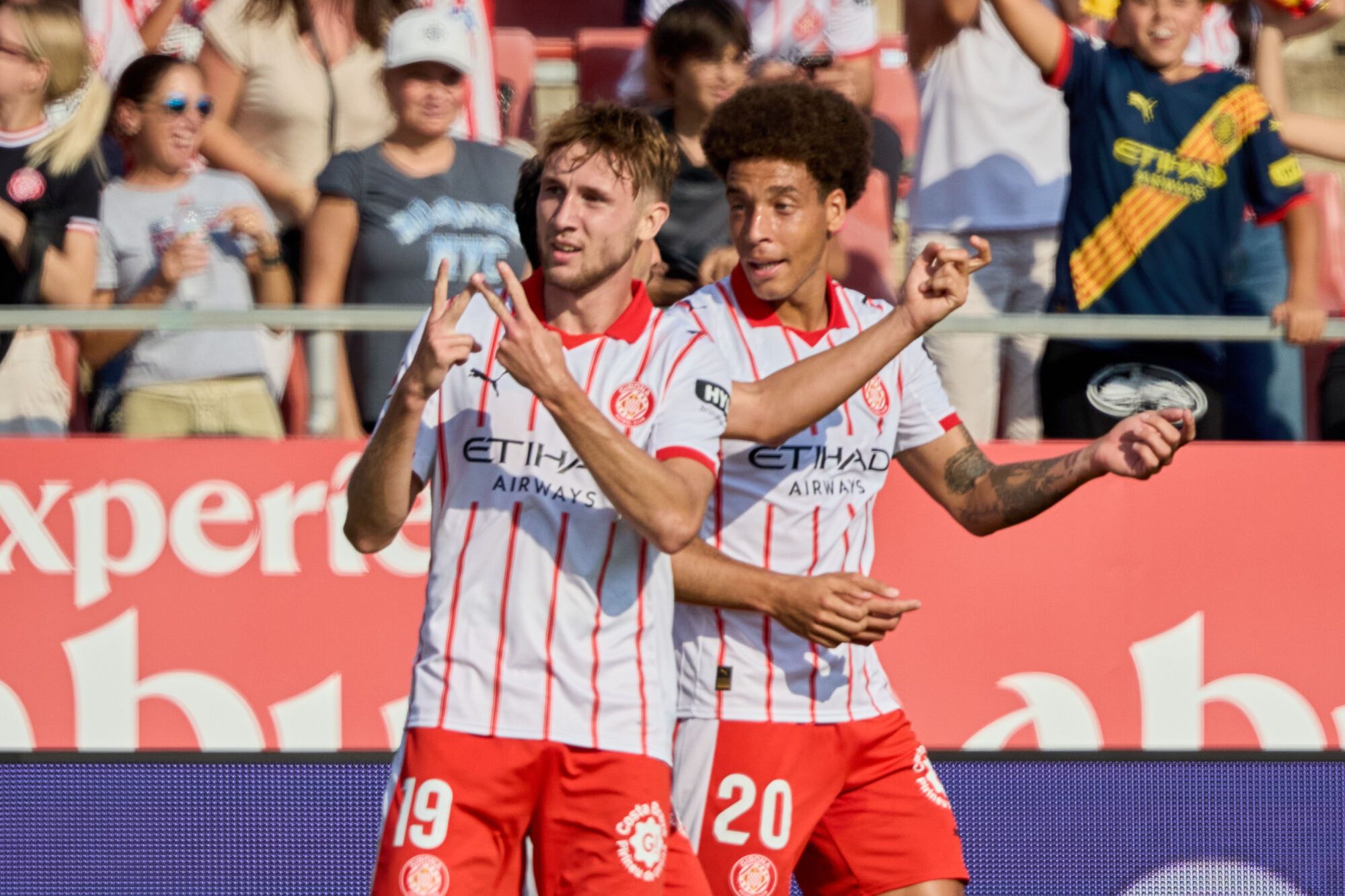 Les imatges del Girona FC - València