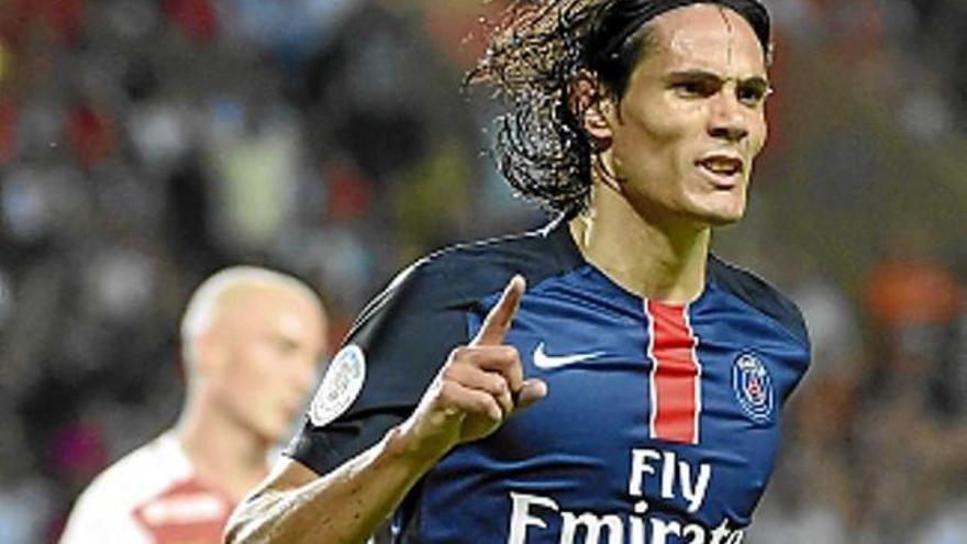 Cavani impulsa el PSG al camp del Mònaco