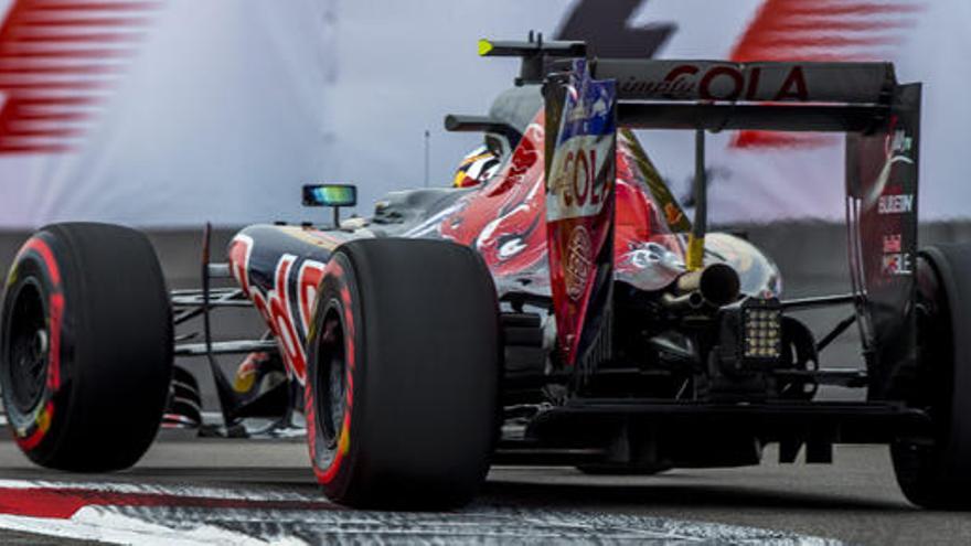 Carlos Sainz, en el circuito de Sochi