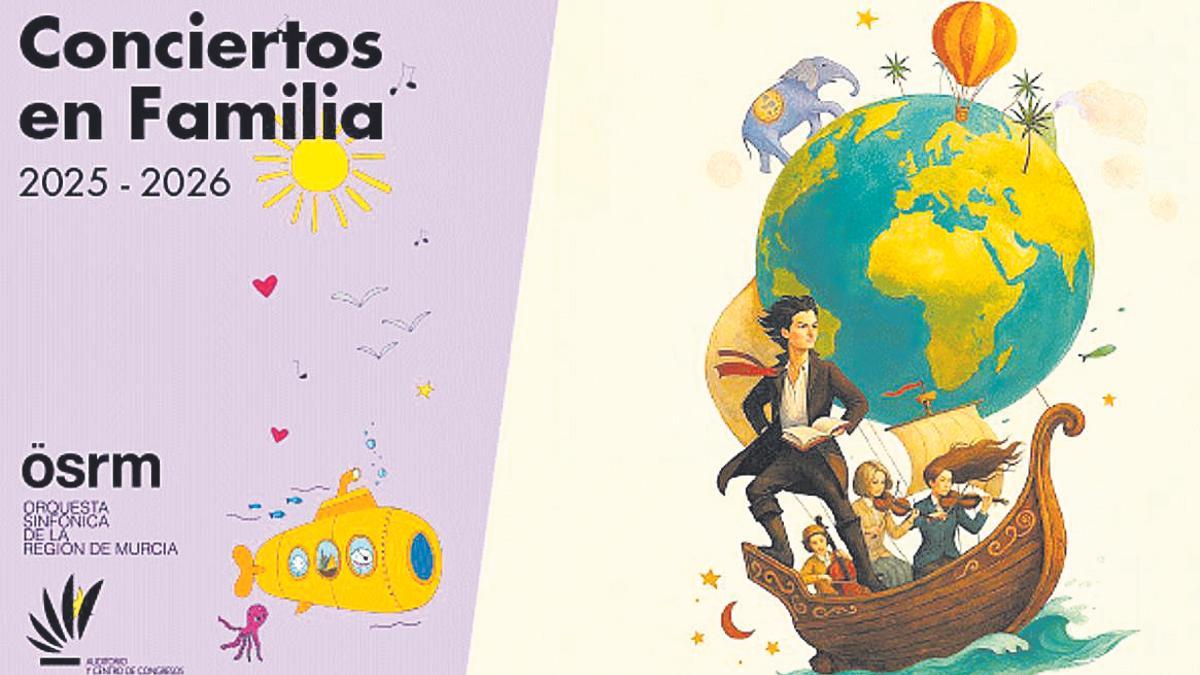 Cartel de los ‘Conciertos en Familia’.