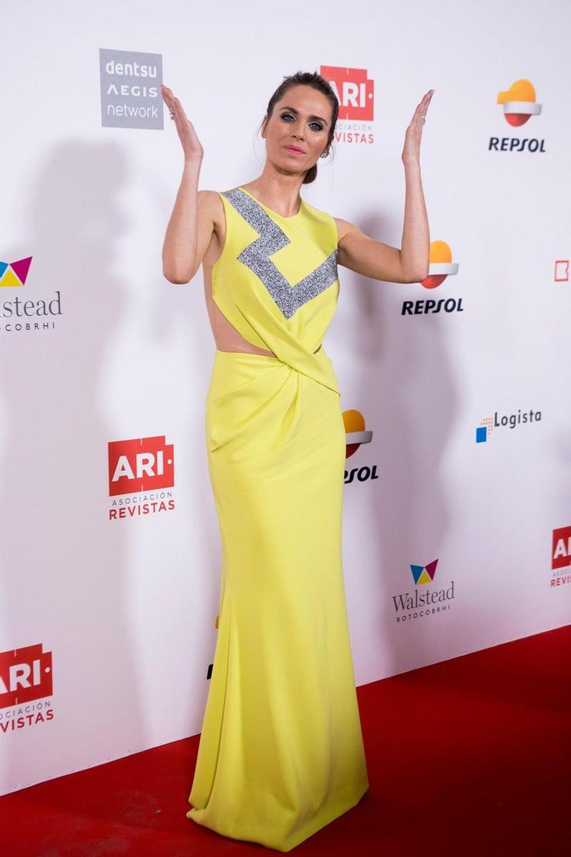 Vanesa Romero en el 40 aniversario de los Premios ARI