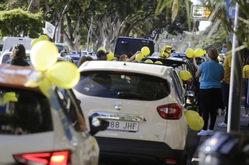 Protestas de enfermeros y auxiliares en Tenerife por contratos mediocres