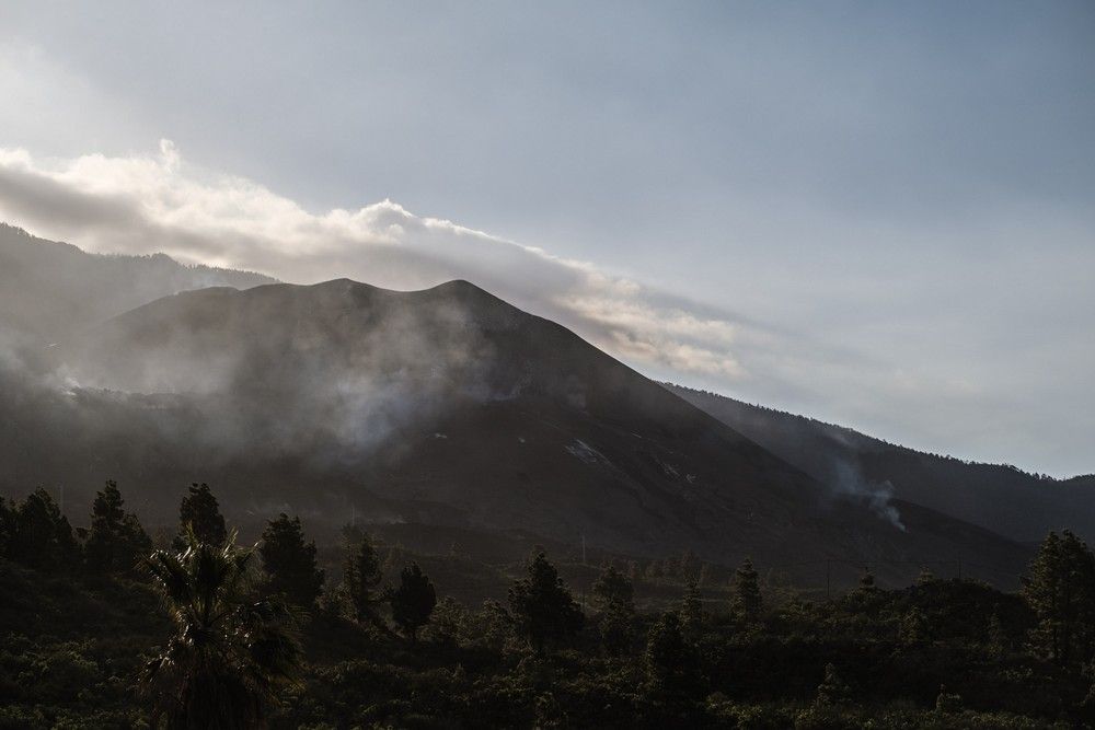 El volcán de La Palma, sin signos visibles de actividad (15/12/21)