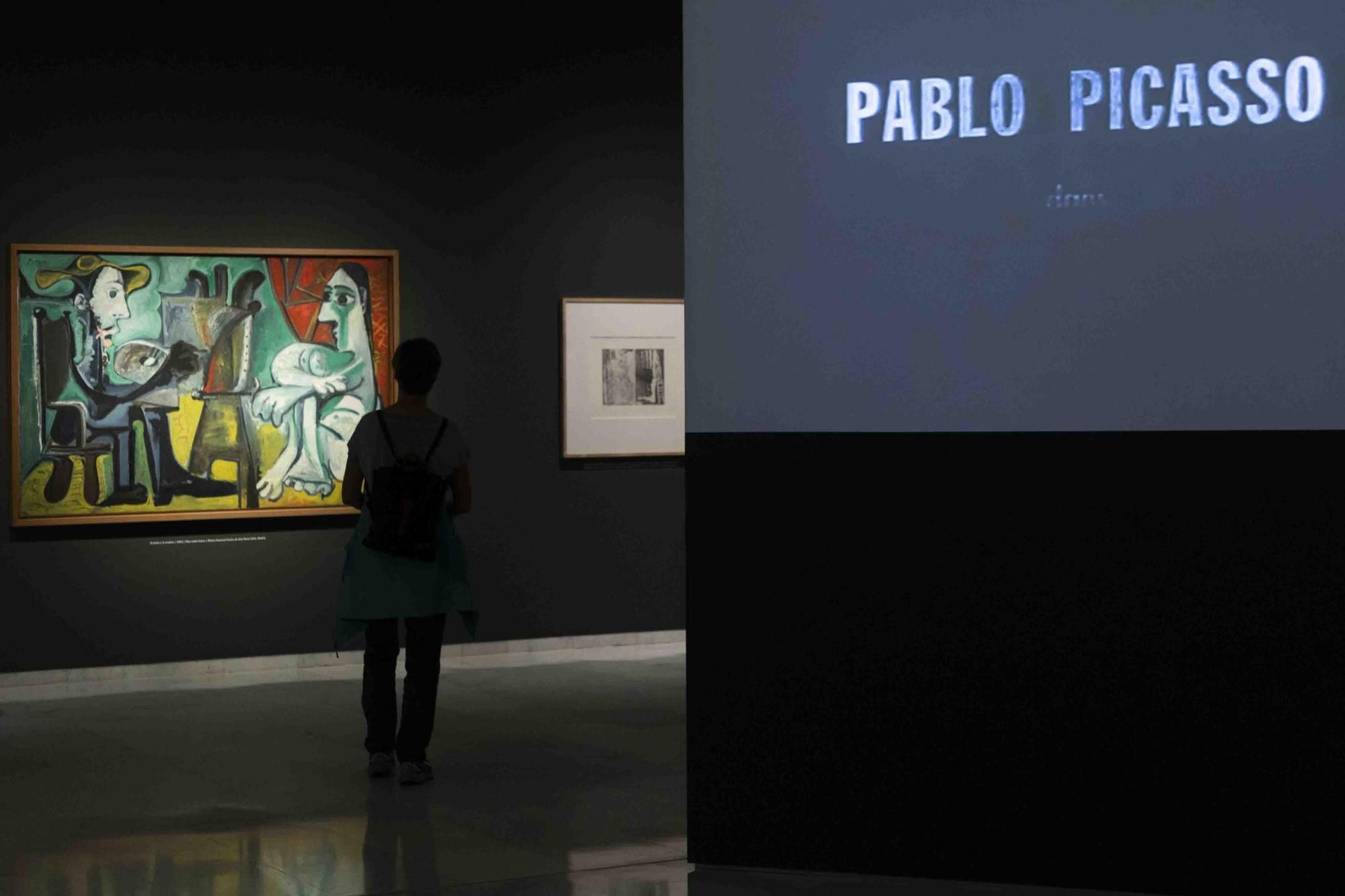 Picasso y la modelo