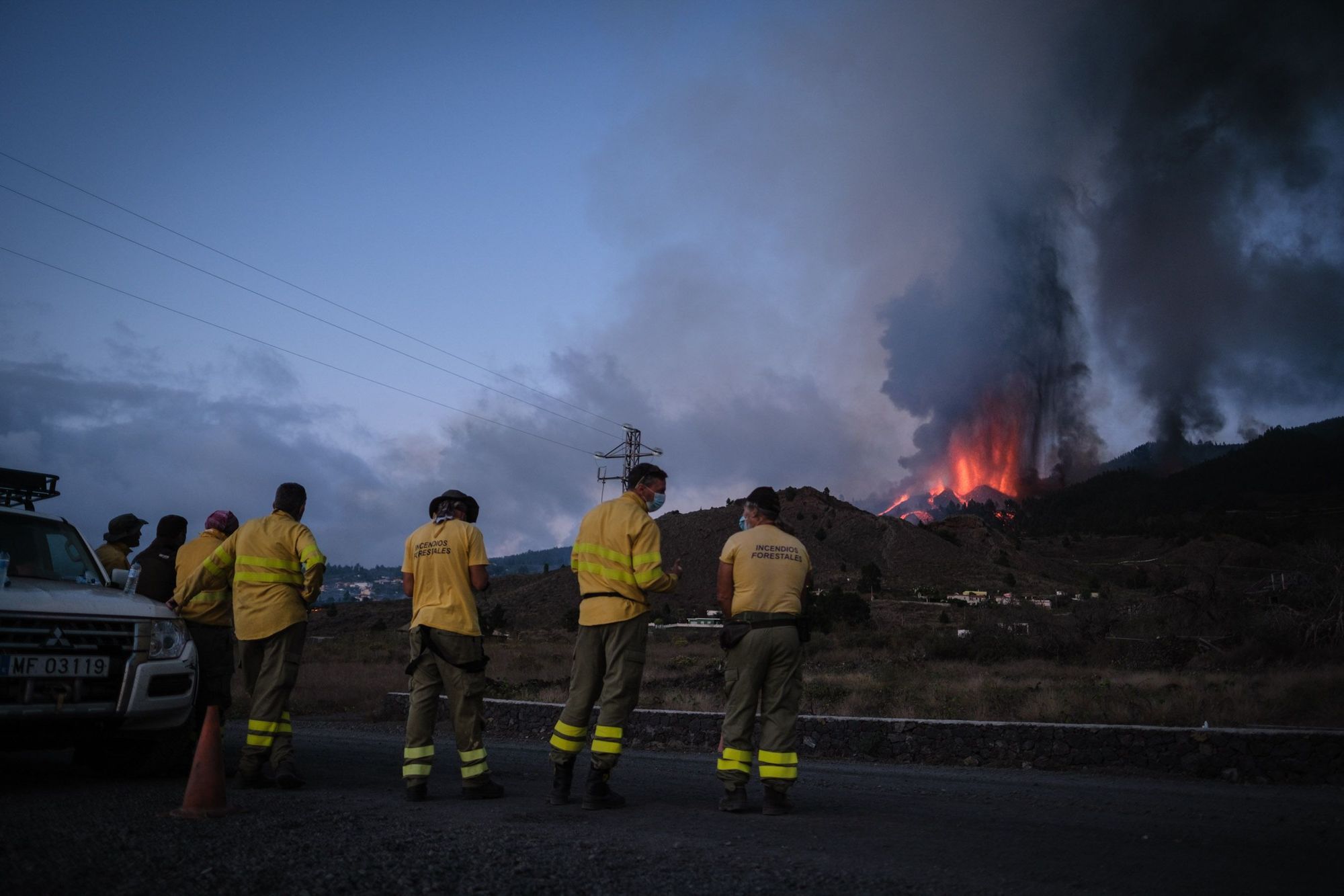 Gefährliches Naturschauspiel: Bilder des Vulkanausbruchs von La Palma.