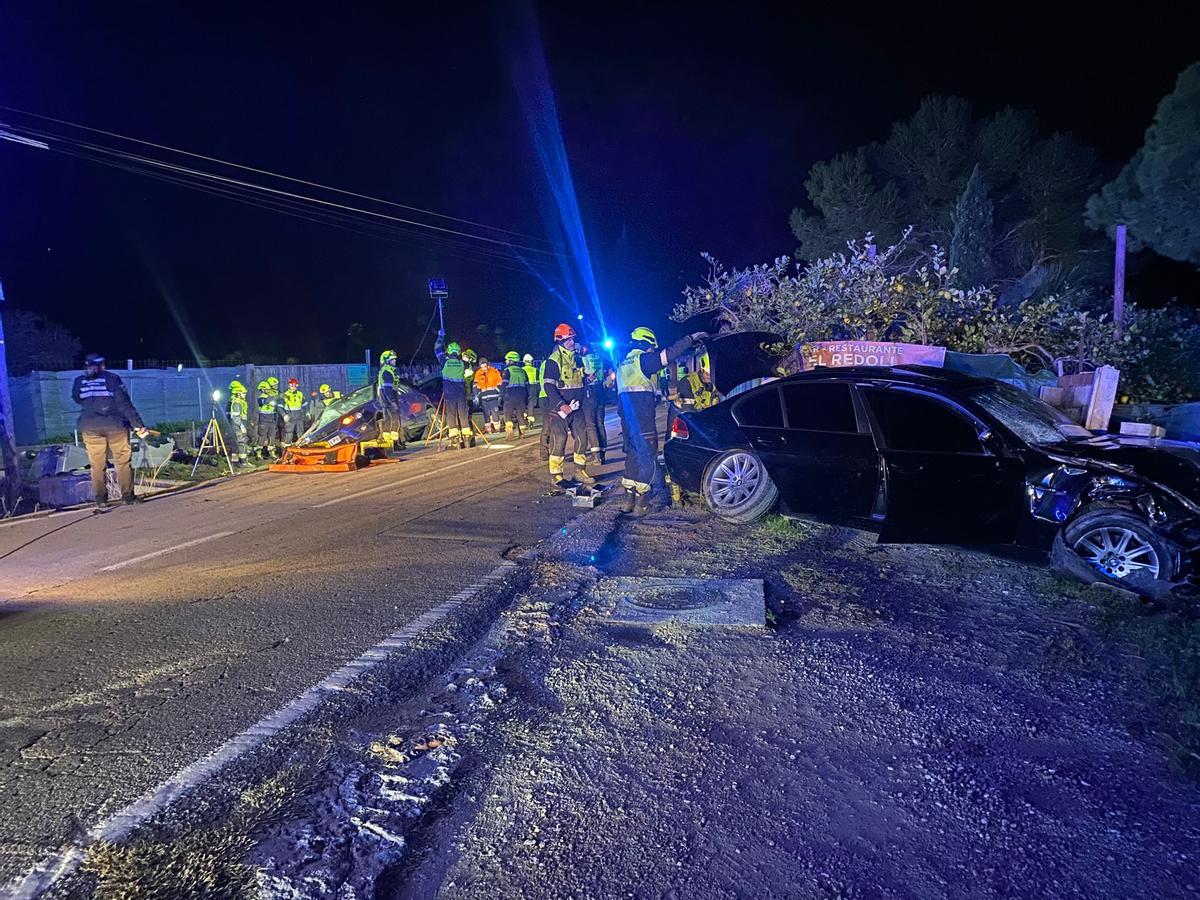 Accidente mortal en El Palmar