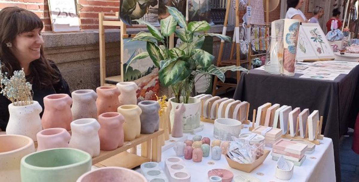 El Mercado de las Ranas se despliega en el Barrio de las Letras.
