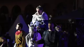 Oviedo se rinde al primer peregrino: así fue la reconstrucción del momento en que Alfonso II partió a Santiago