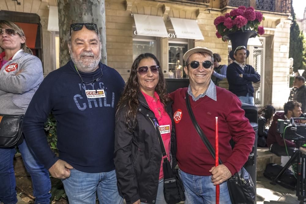 Manifestación del Primero de Mayo en Palma