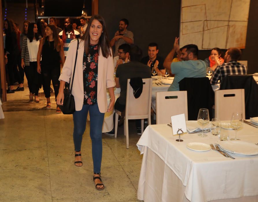 Cena del Valencia Basket con las Peñas