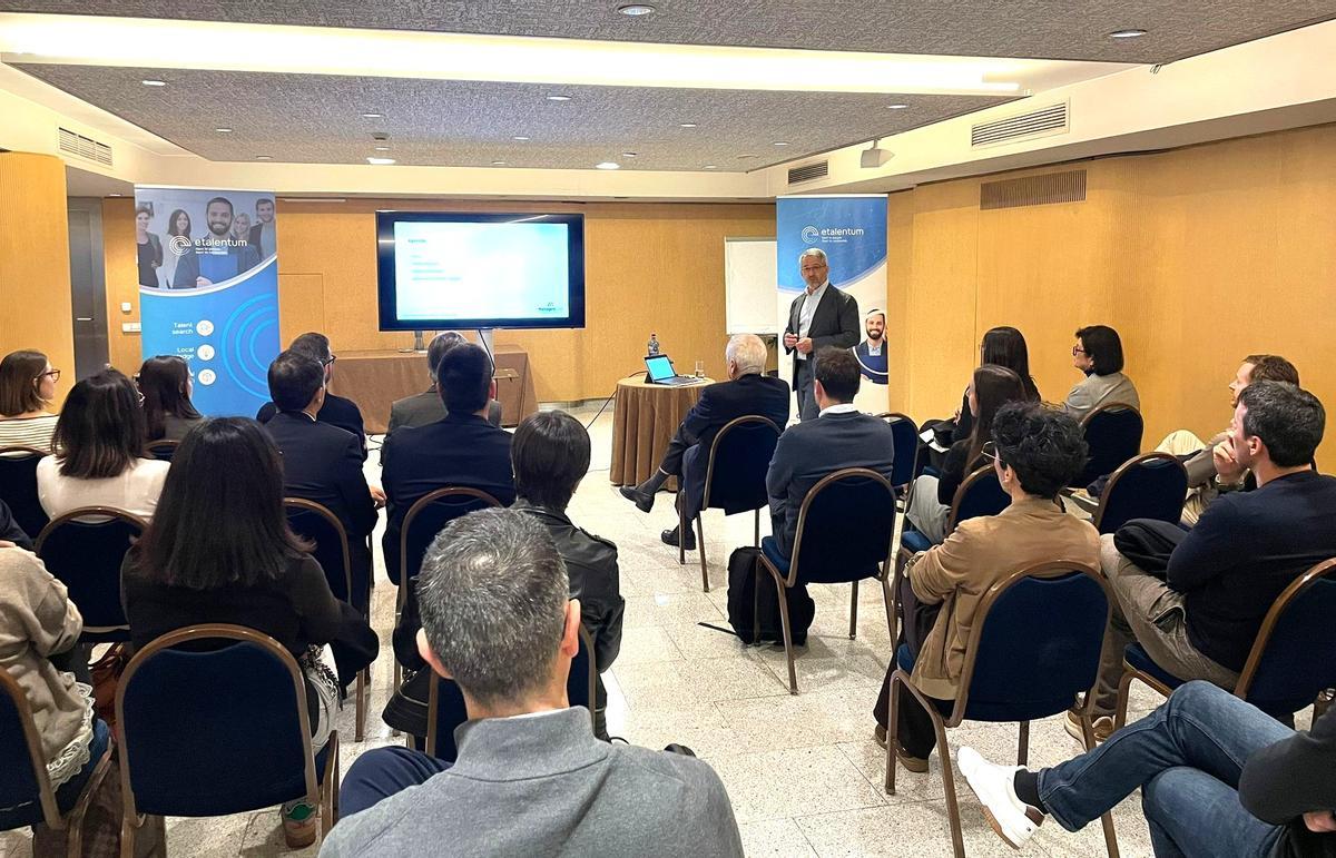 Un moment de la jornada d'Etalentum a Girona