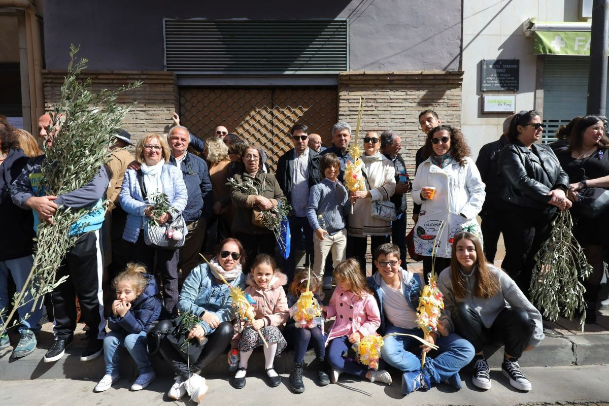 Procesión del Domingo de Ramos en Zaragoza