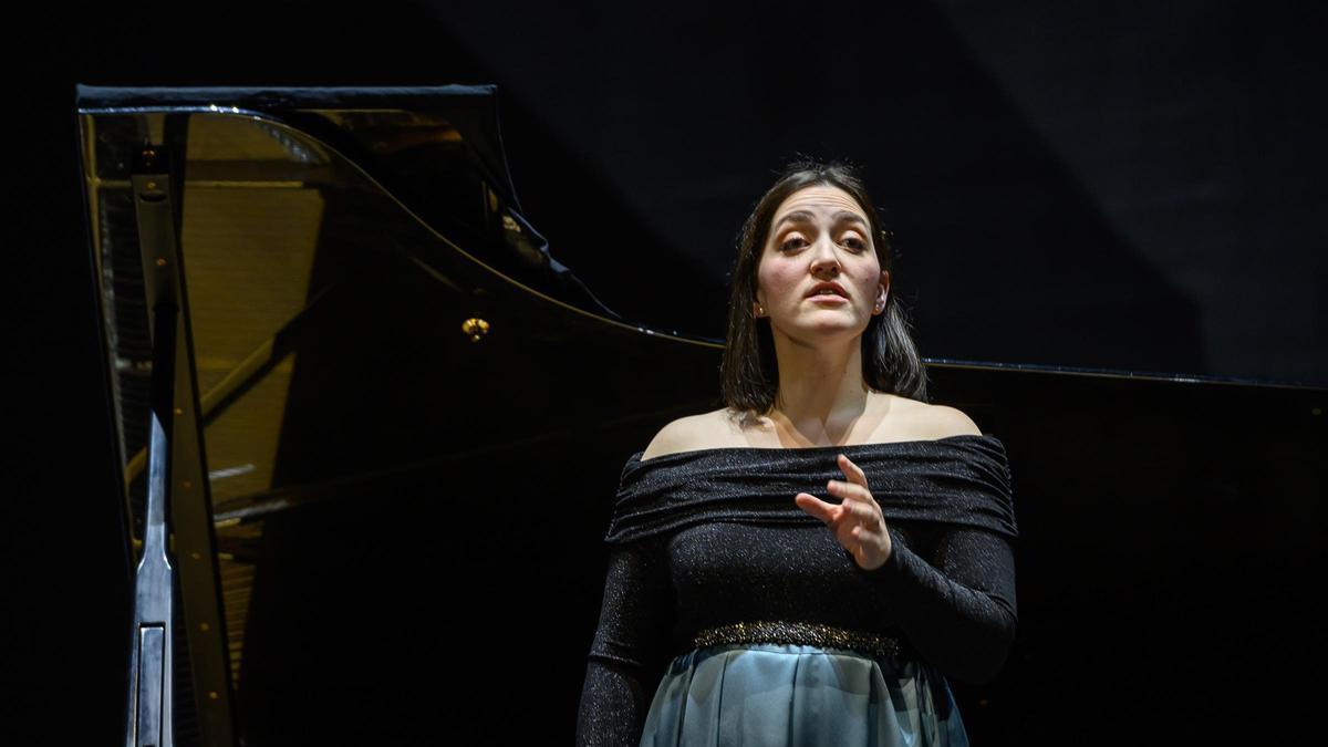 Elionor Martínez va ser una de les grans triomfadores del Concurs de Cant Tenor Viñas