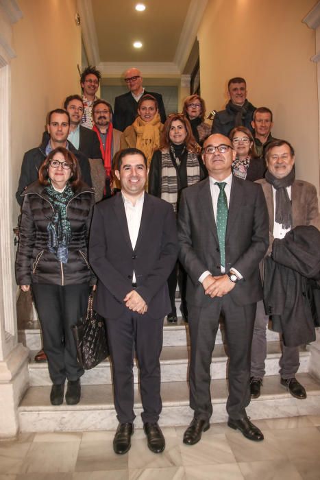 Reunión de la dirección de la UA en Alcoy