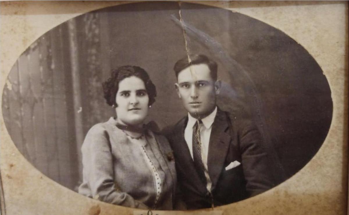 Joan Oliveras y Dolores Guisset, bisabuelos de Janna Merino Ciruelo.