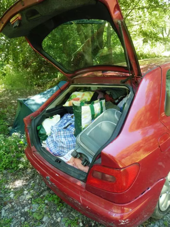 La dona afectada per l'explosió de Llanars viu en una tenda de campanya