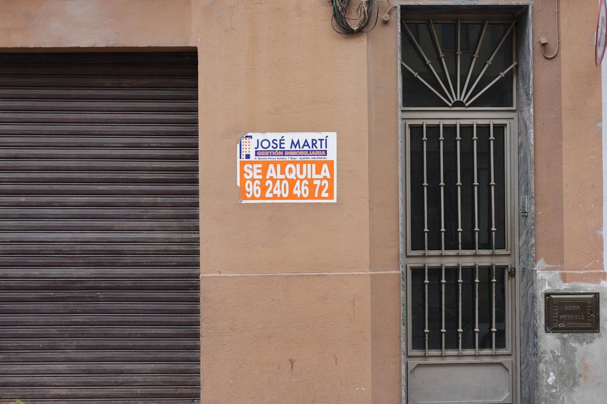 Vivienda en alquiler en Alzira en una imagen de archivo