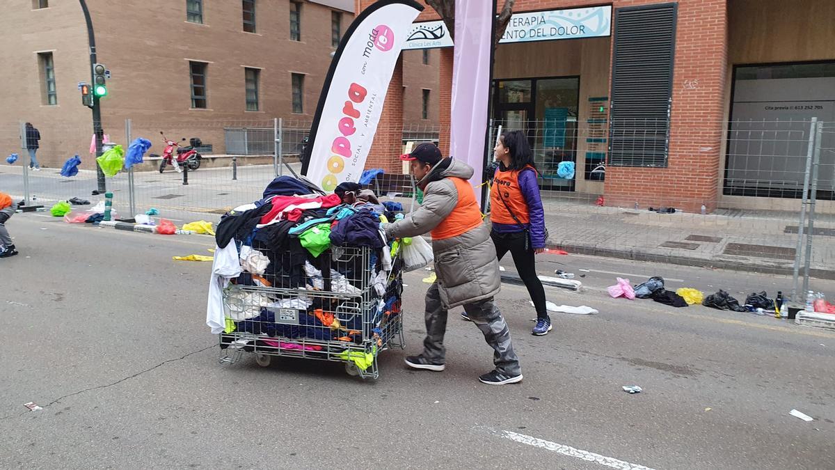 Las plantas de tratamiento integral de Koopera procesan el textil y calzado recolectados.