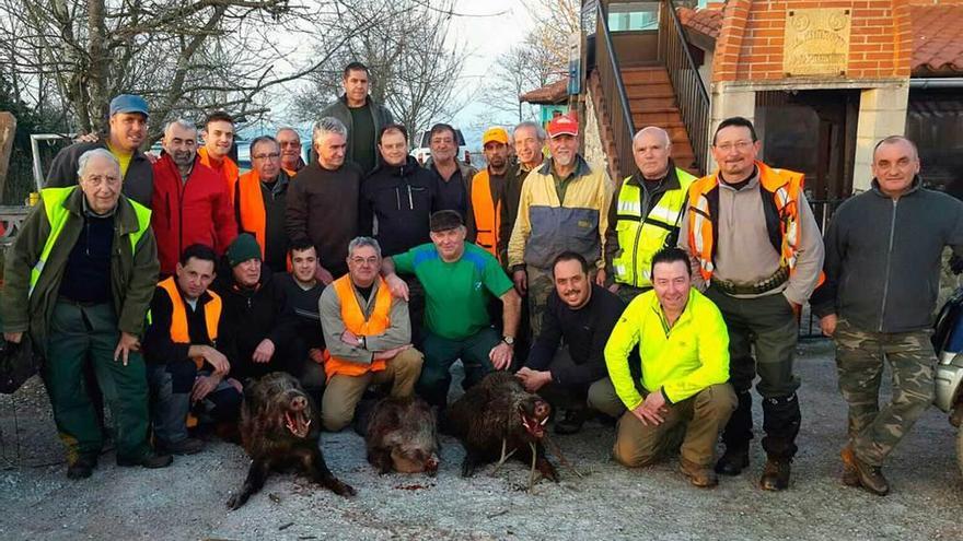 La temporada concluye en el coto La Parraguesa con 389 jabalíes