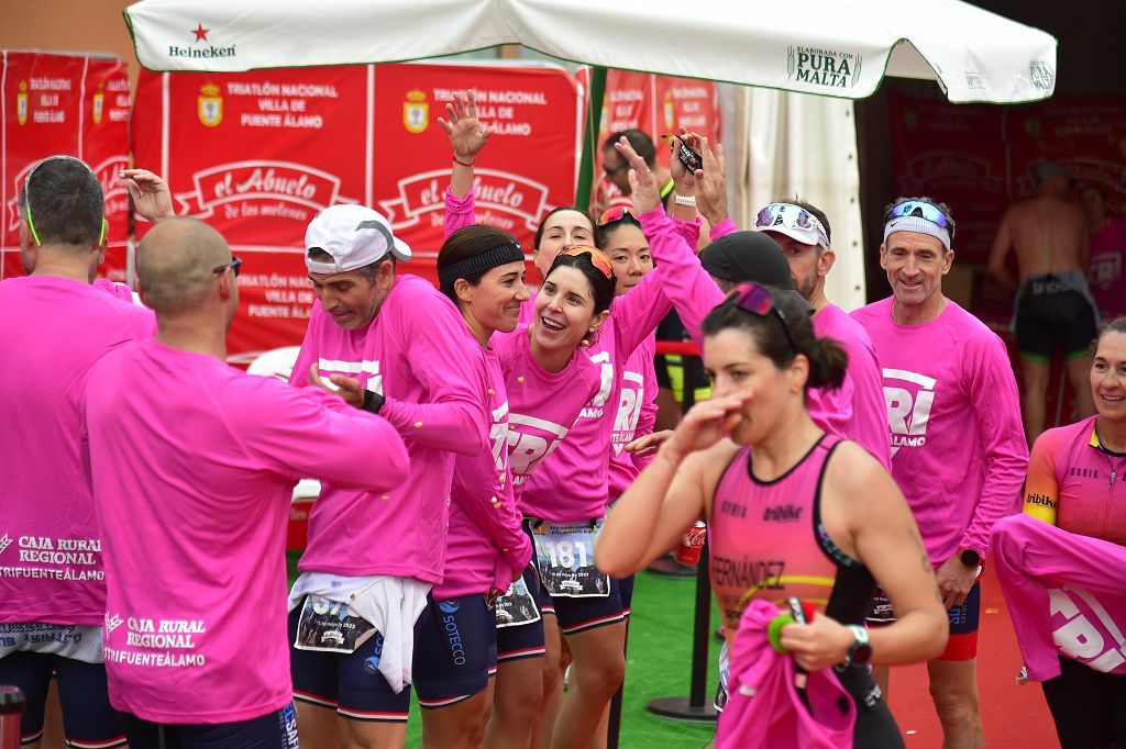 Llegada del triatlón de Fuente Álamo (I)