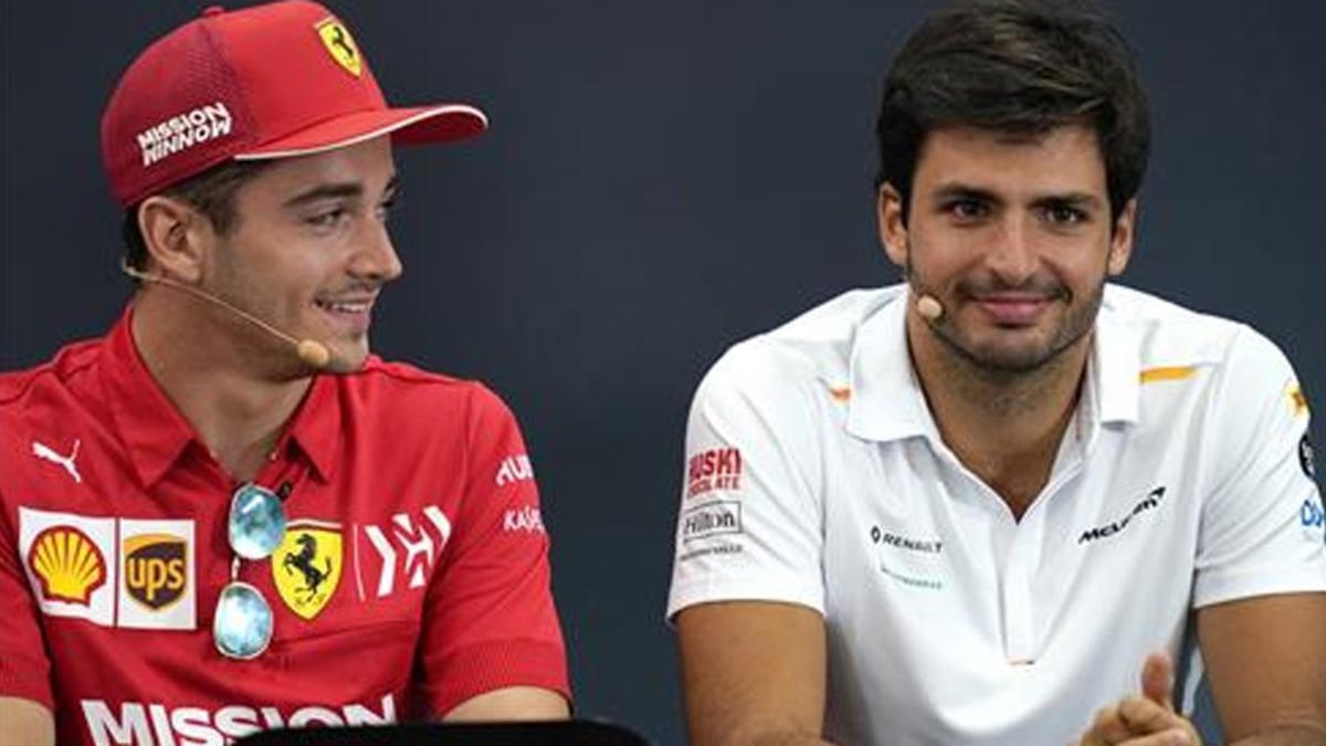 La familia Ferrari ya admira a Carlos Sainz