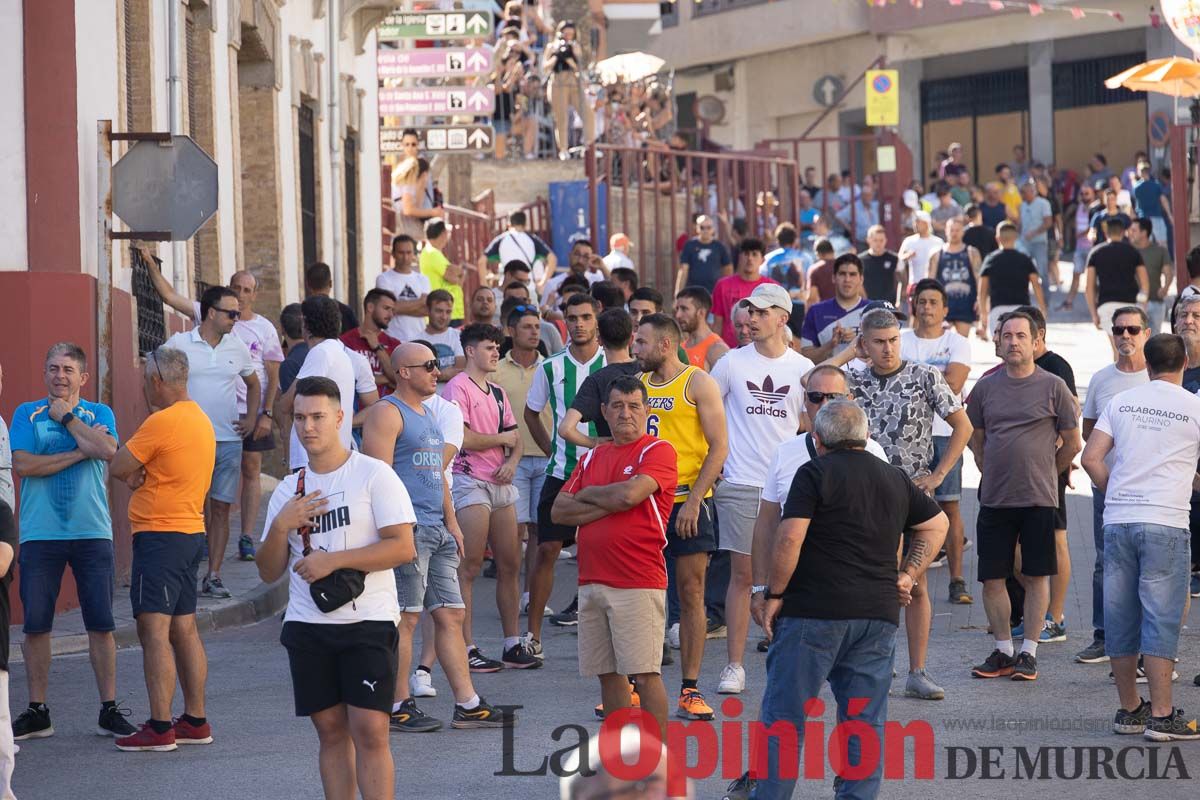 Último encierro en las Fiestas de Moratalla