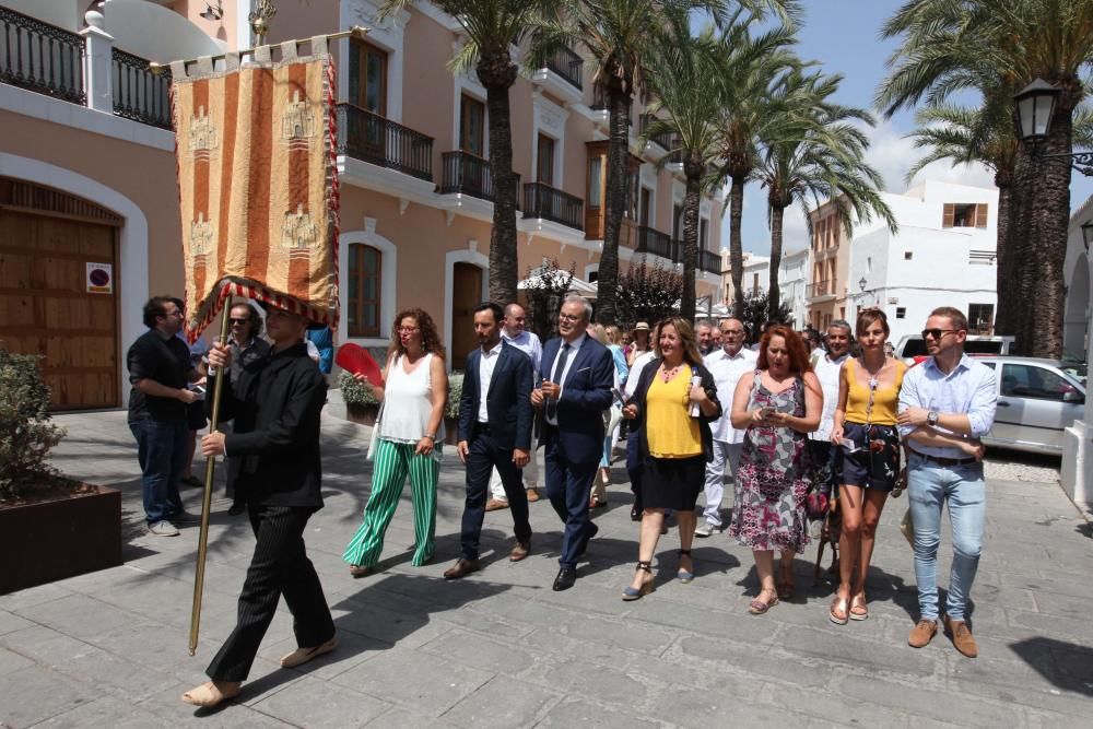 Los actos para la conmemoración del Vuit d''Agost comenzaron con una misa solemne en la Catedral de Ibiza