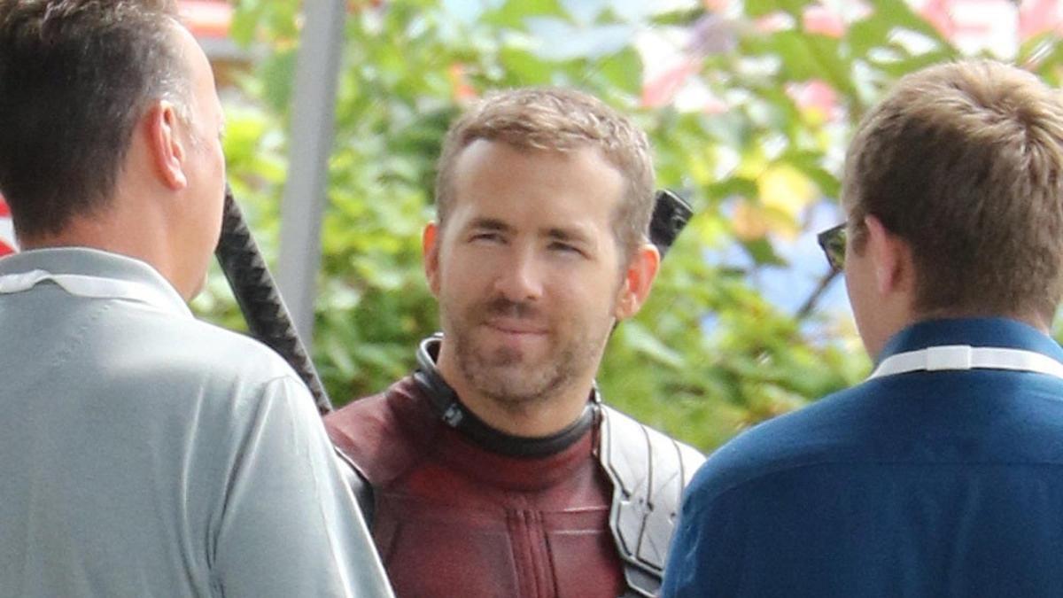 Ryan Reynolds en pleno rodaje de Deadpool 2