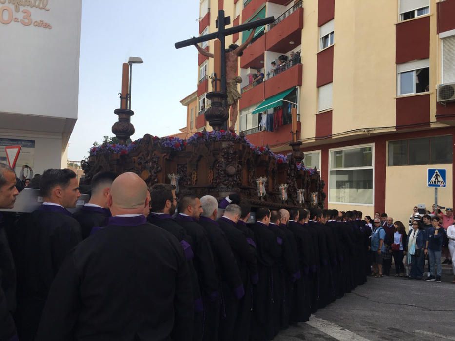 Las imágenes de la procesión de la cofradía de Crucifixión