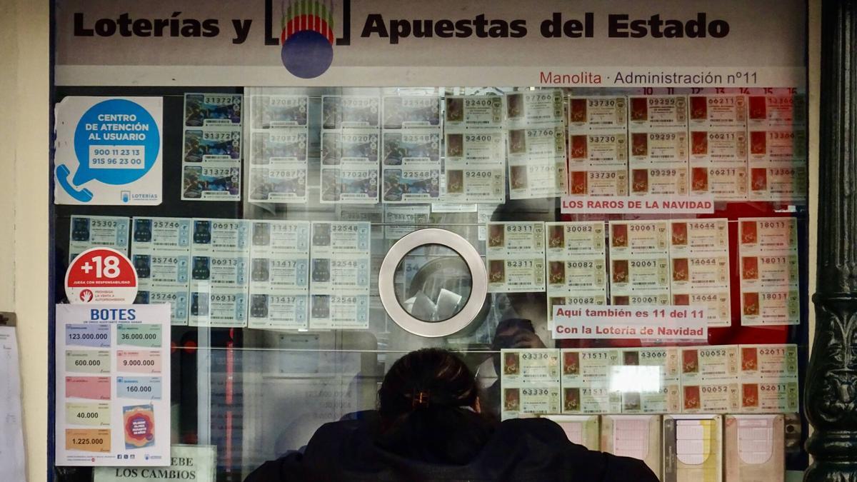 El precio del décimo de Navidad lleva sin incrementar su precio desde hace 23 años.